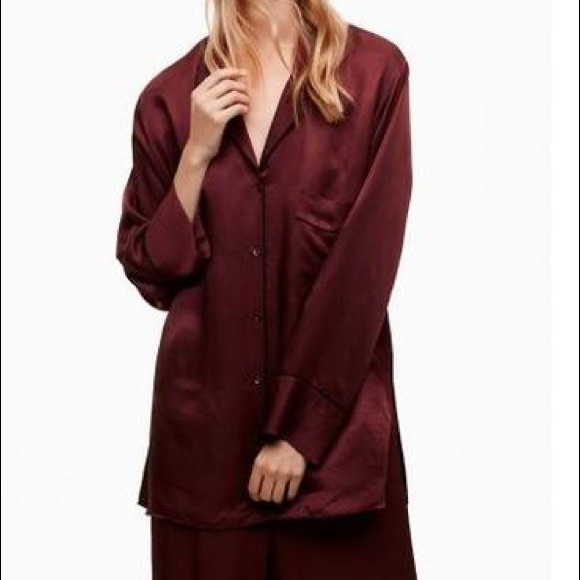 Aritzia wilfred Murol rust top xs preloved - Picture 7 of 9